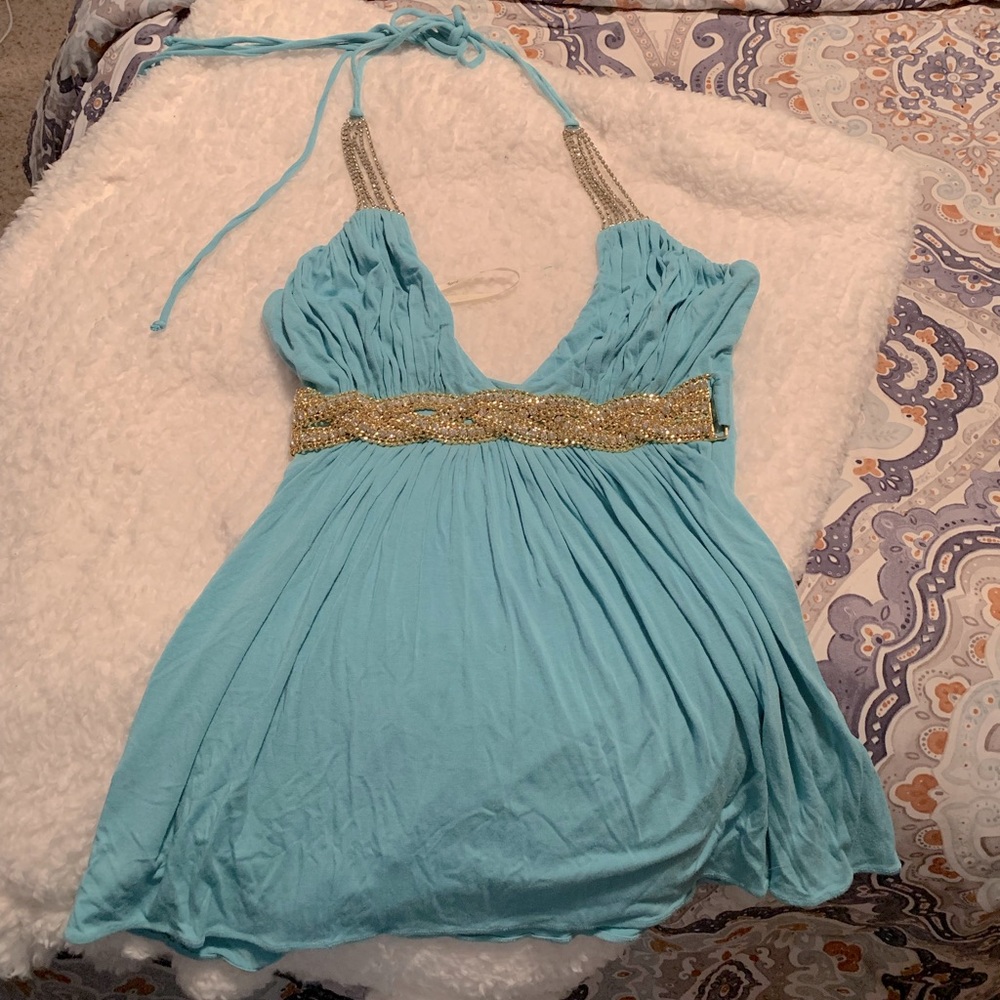 Sexy Sky brand halter top size Smal